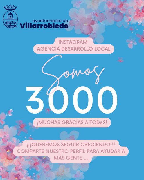 YA SOMOS 3.000 EN INSTAGRAM!!!