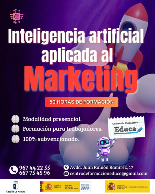 Curso «Inteligencia artificial aplicada al marketing». La Roda (Albacete).