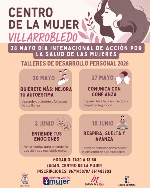 Talleres del CENTRO DE LA MUJER Villarrobledo