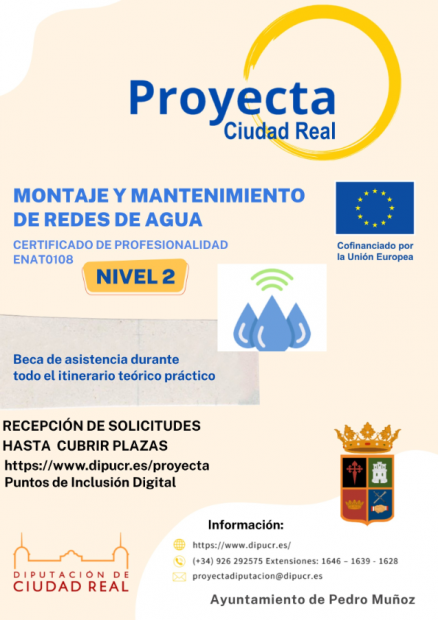 C.P. MONTAJE Y MANTENIMIENTO DE REDES DE AGUA