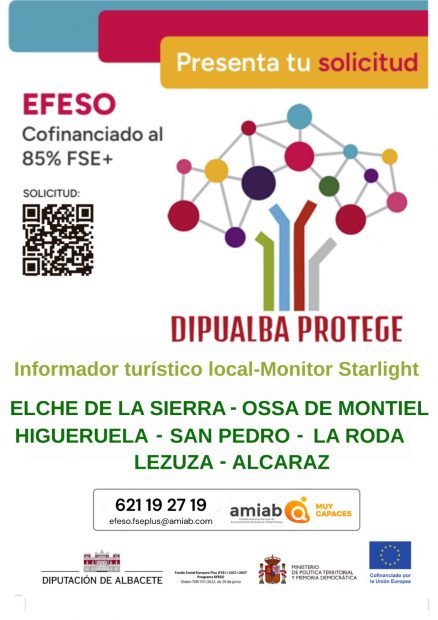 Curso Informador turístico local-monitor starlight. Provincia de Albacete.