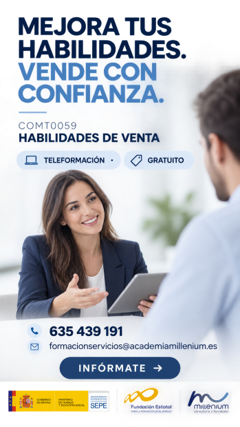 Teleformación: «Habilidades de venta»