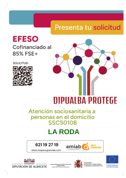 Curso en La Roda: Atención sociosanitaria a personas en el domicilio