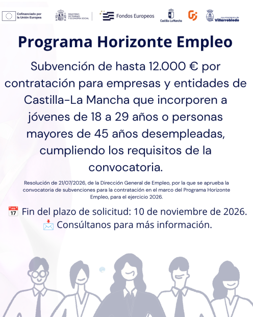 Programa Horizonte Empleo 2026